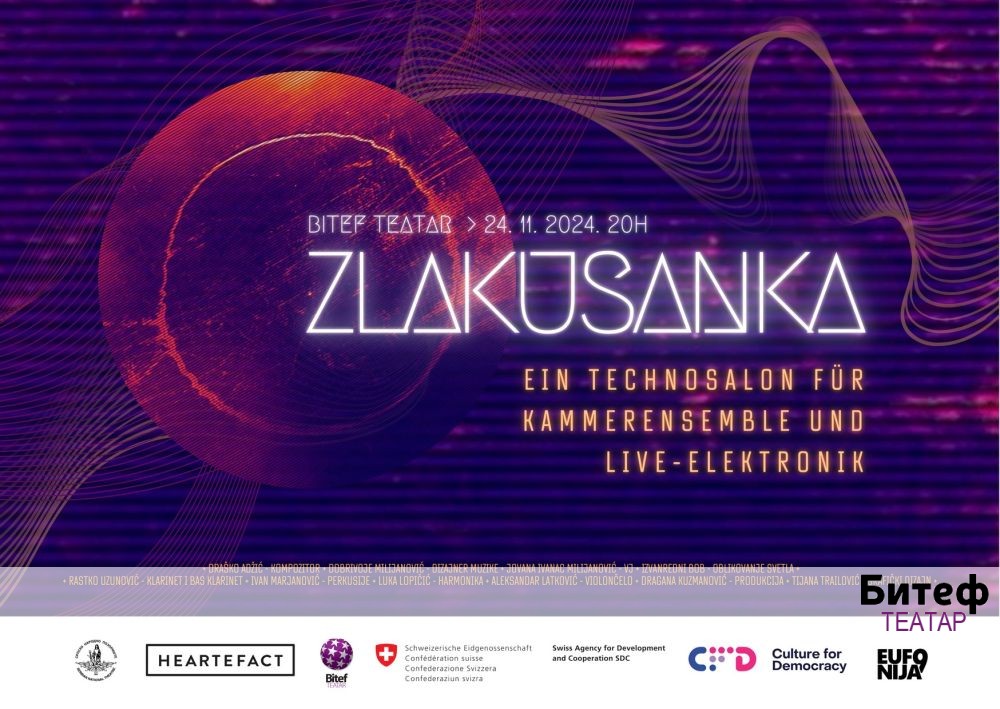 Злакусанка – ein Technosalon für Kammerensemble und Live-Elektronik